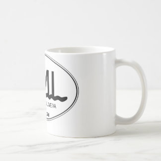 11 oz Ceramic Coffee Mok Smith Mountain Lake VA