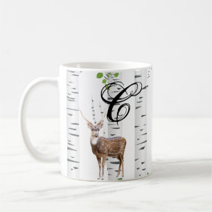  11 Oz. Coffee Mug Deer Doe Buck Woodland Chasse