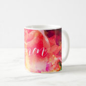 11 oz Floral AMEN Koffie Mok (Voorkant rechts)