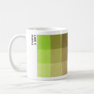 11 oz Lime x Paarse Mok