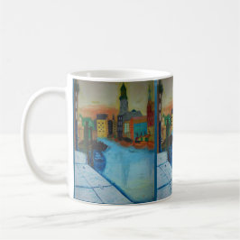 11 oz Mok met Fine Art Decor Hamburg Fleet