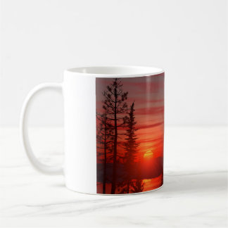 11 oz mok met "Rising Sun" afbeelding