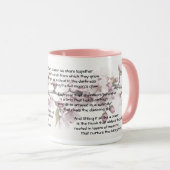 11 oz Mok "Wild Cherry" door Erin A Thomas (levend (Voorkant rechts)