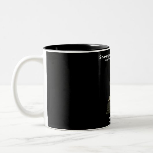 11 oz Mok zwart-wit (Links)