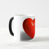 11 oz - Morphing "Heart" Mok (Voorkant links)