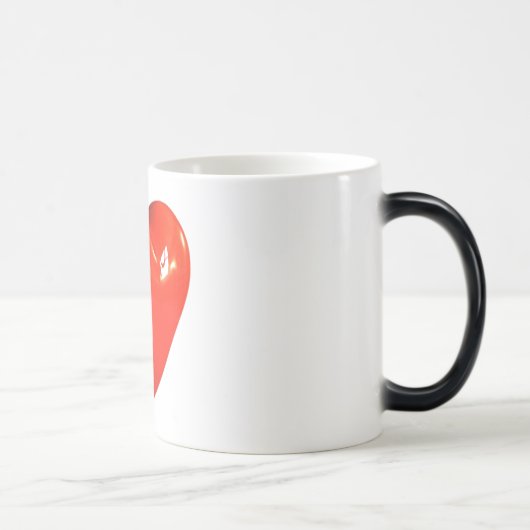 11 oz - Morphing "Heart" Mok (Rechts)