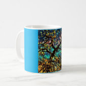 11 oz. Mug- Arbre de vie Café Mug (Devant gauche)
