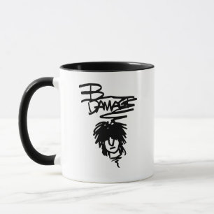 11 oz. Mug de café officiel Brian "Damage"