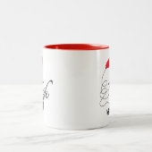 11 oz tasse à deux tons (Centre)