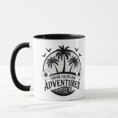 11 oz tasse de café Forever Chasing Adventures (Gauche)
