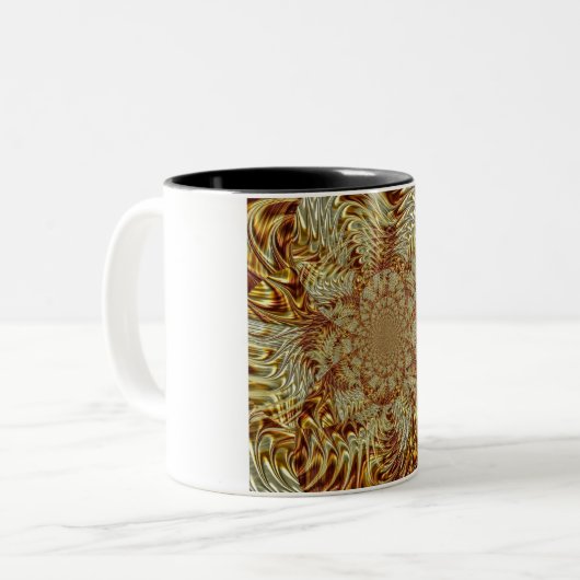 11 oz Two-Tone Mok (Voorkant links)