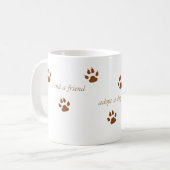 11 oz witte Mok met Oscar (Voorkant links)