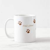 11 oz witte Mok met Oscar (Links)