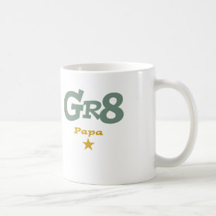 11 oz. Witte Mok voor Papa