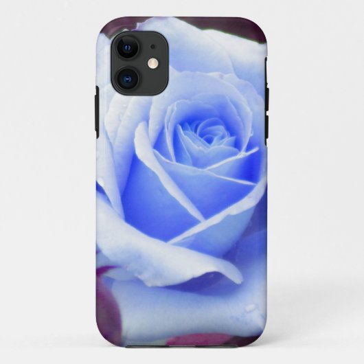 11 Pale Blue Rose iPhone 5 coque (Dos)