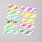 11 PCS - Stickers de message pour les mamans (Cita