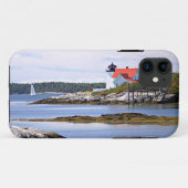 11 Phare de Hendricks Head, Coque Maine iPhone 5/5S (Dos (Horizontal))