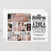 11 Photo Arbre de Noël Grossesse Faire-part (Devant / Derrière)