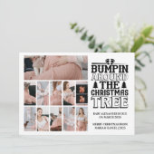 11 Photo Arbre de Noël Grossesse Faire-part (Debout devant)