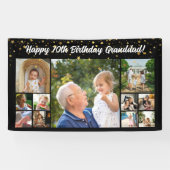 11 Photo Collage heureux anniversaire bannière fam (Horizontal)