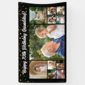 11 Photo Collage heureux anniversaire bannière fam (Vertical)