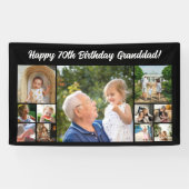 11 Photo Collage heureux anniversaire bannière pho (Horizontal)