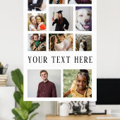 11 Photo Collage Poster (Bureau à domicile)