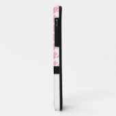 11 Pingouin rose et blanc Houndstooth iPhone 5 Coque (Dos/Gauche)
