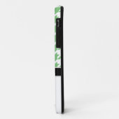 11 Pingouin vert et blanc Houndstooth iPhone 5 Coque (Dos/Gauche)