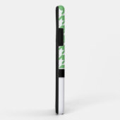 11 Pingouin vert et blanc Houndstooth iPhone 5 Coque (Dos/Droite)