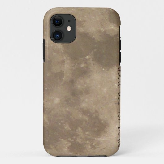 11 Pleine lune IPhone 5 Coque Vous Apportez Les Cadea (Dos)