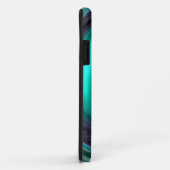 11 Plum Dove Abstraite dans Aqua iPhone 5 Coque (Dos/Droite)
