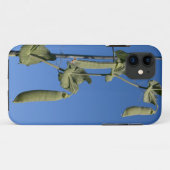 11 Pois de neige sur Blue Sky iPhone 5 Coque (Dos (Horizontal))