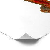 11 Red Squid Zee Life Print (Hoek)