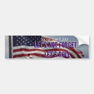 11 september 2001 bumpersticker