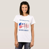 11 september - 9/11 10e Jubileum Dames T-shirt (Voorkant volledig)