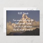 11 september briefkaart (Voorkant / Achterkant)