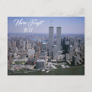 11 september: Herdenking Twin Towers Briefkaart