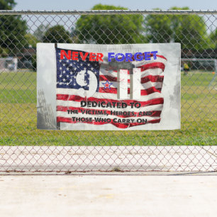 11 september Jubileum Spandoek