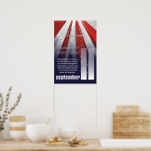 11 septembre - Grande affiche du souvenir (Cuisine)