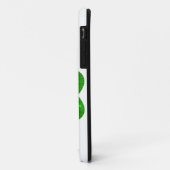 11 Shamrock White Side monogramme iPhone 5 coque (Dos/Gauche)