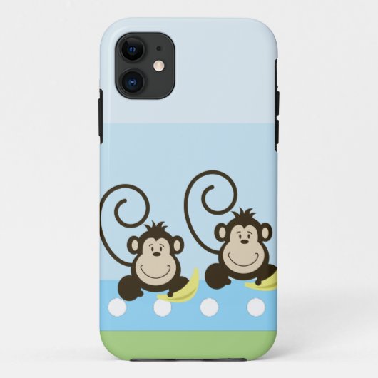 11 Silly Monkeys iPhone 5 Casemate Coque (Dos)