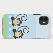11 Silly Monkeys iPhone 5 Casemate Coque (Dos (Horizontal))