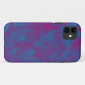11 texture de glace rose et bleu coque iphone personn (Dos (Horizontal))