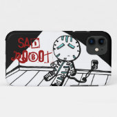 11 Triste robot iPhone 5 Coque (Dos (Horizontal))