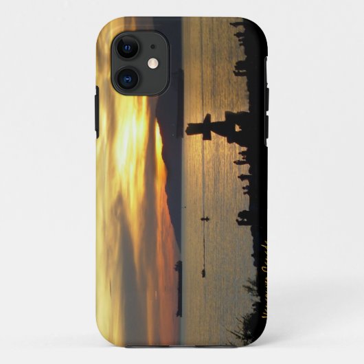 11 Vancouver iPhone 5 Coque Vancouver Sunset Cadeaux (Dos)