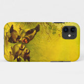 11 Vintage Sparrows iPhone 5 Coque (Dos (Horizontal))