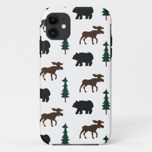 11 Woodland Bear Moose iPhone 5 Casemate Coque