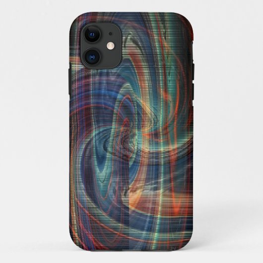 11 Wormhole Over The Bay Abstrait iPhone 5 coque (Dos)