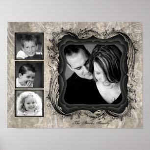 11 x14-inch Collage Montage Timless uit de reeks v Poster